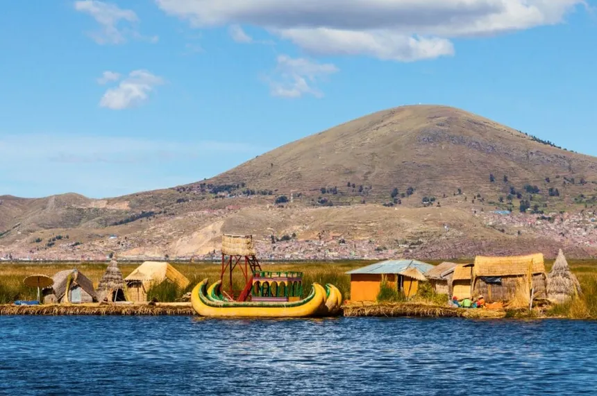 Floating Villages on Lake Titicaca