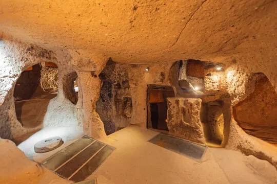 Derinkuyu Underground City in Turkey, An Ancient Architectural Marvel Beneath the Earth