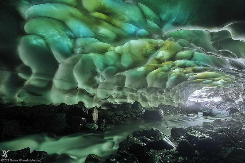 Mutnovsky Ice Cave Russia: A Natural Wonder Beneath a Volcano