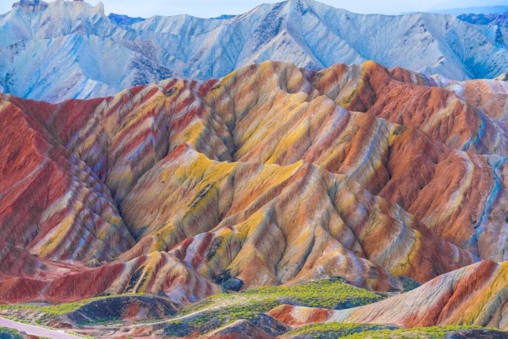Zhangye Rainbow Mountains