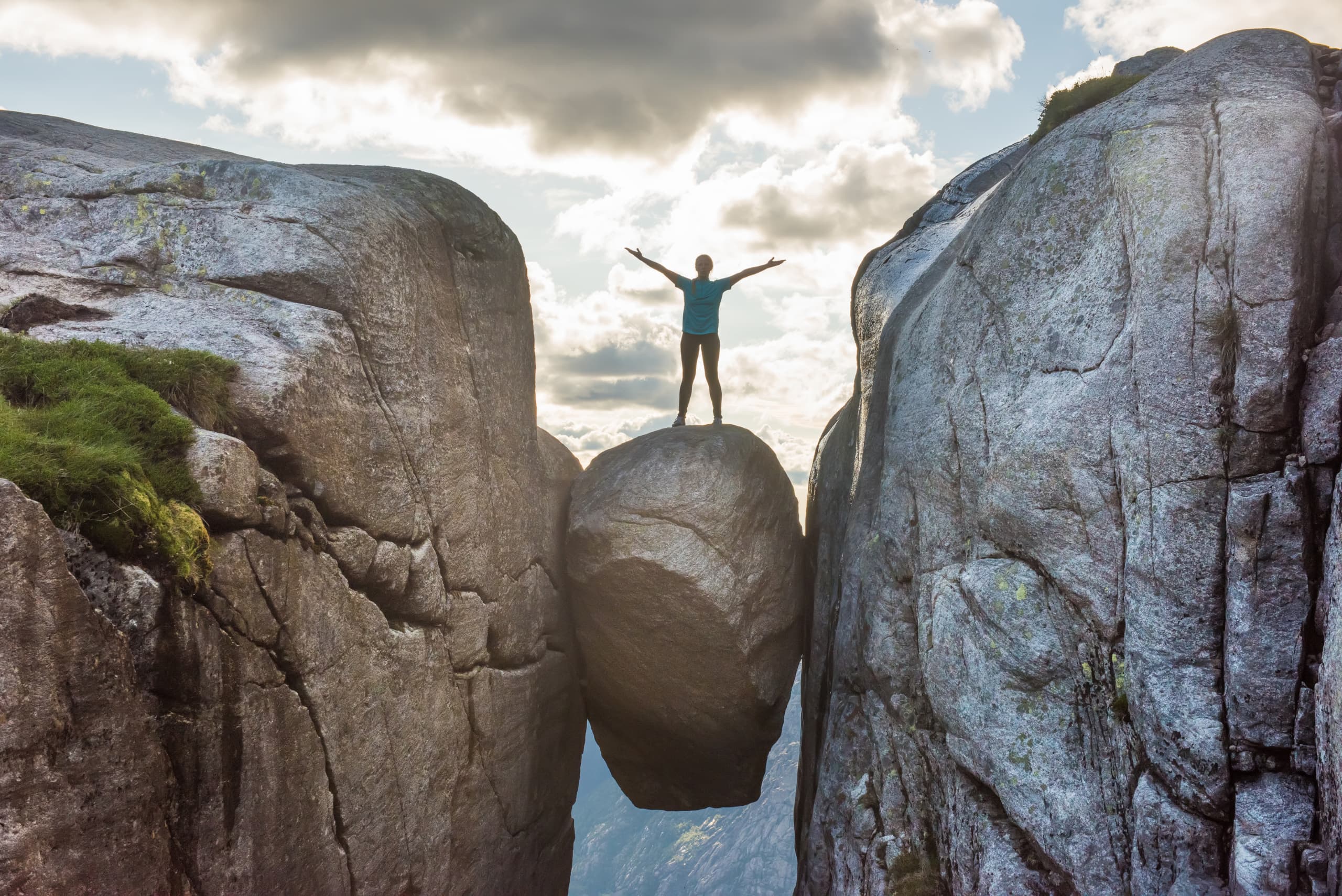Balancing Rock in Norway 2