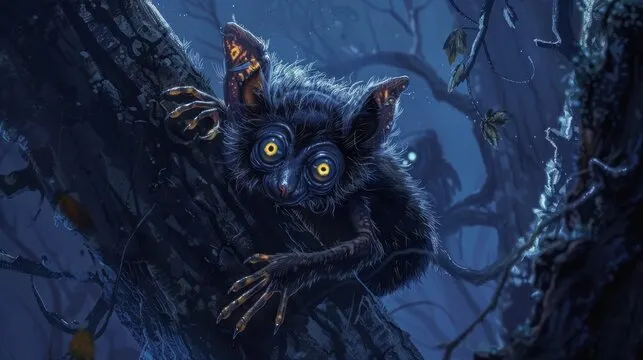 Animal Seen Only at Night Aye-aye