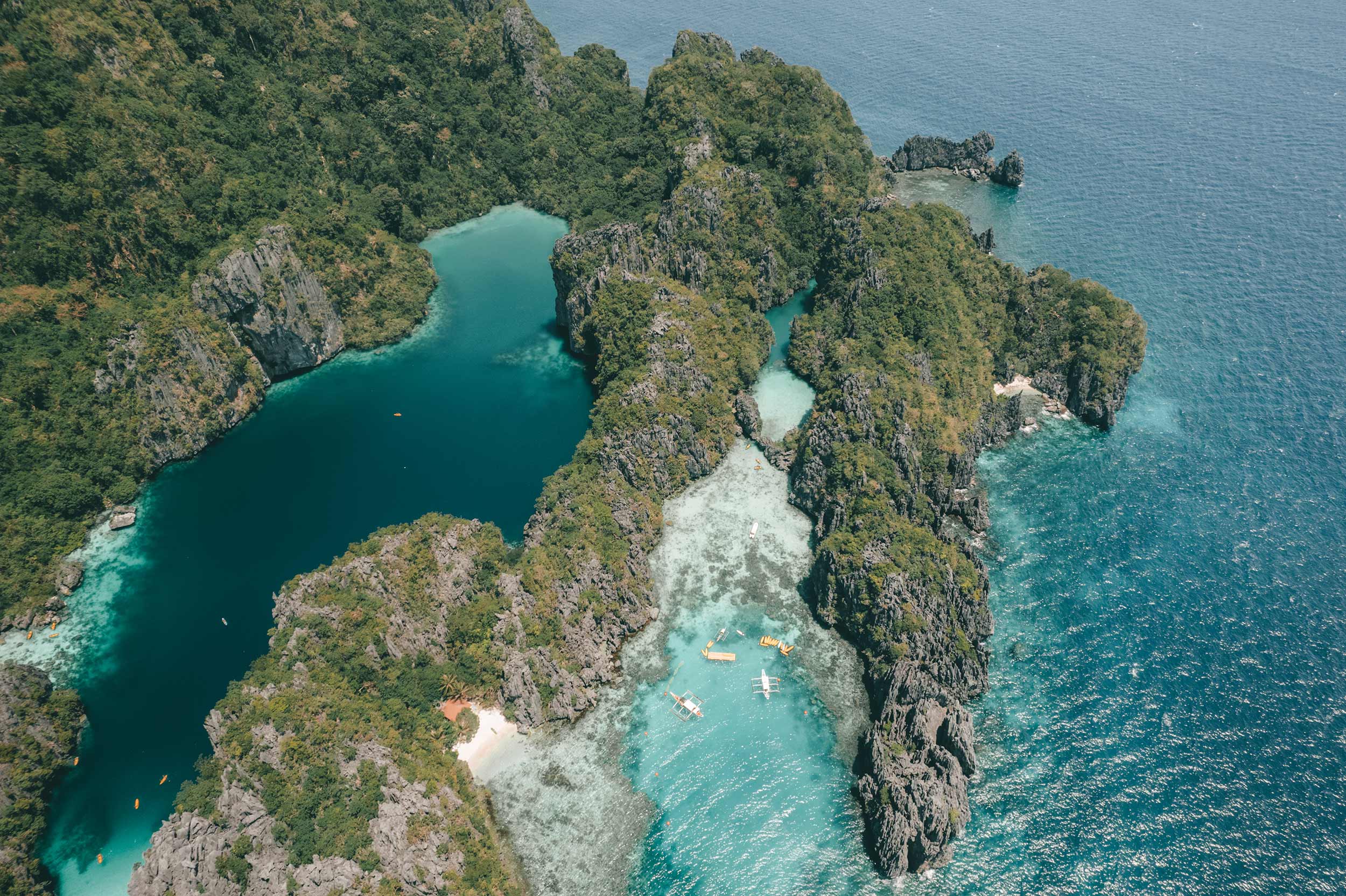 Hole-Through Island at Sea