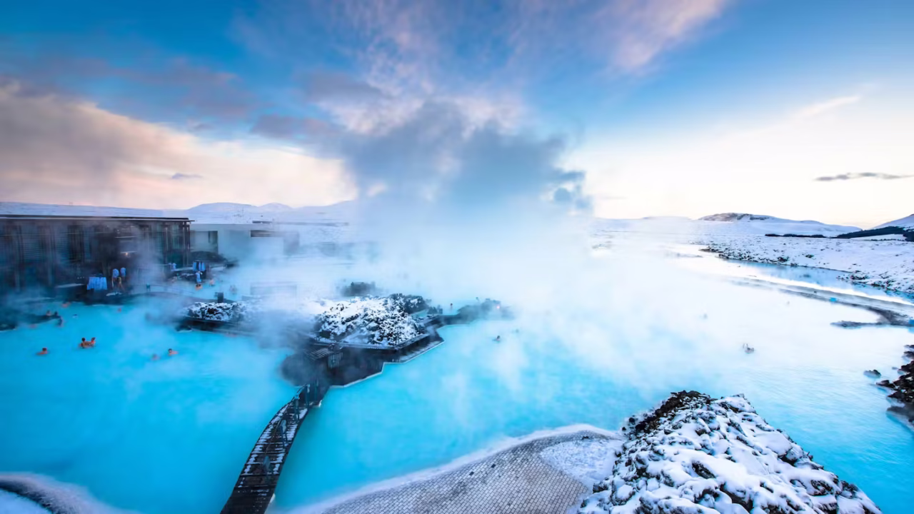 The Hot Waterfall in Iceland A Rare Natural Wonder