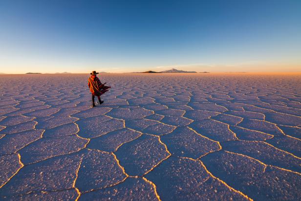 Desert Flooded by Rain
