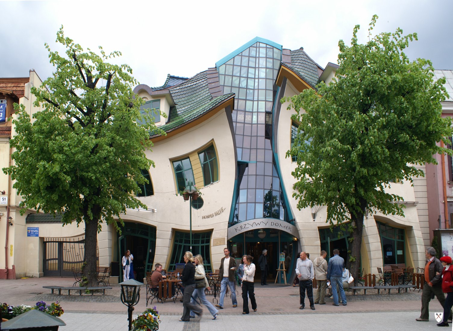 Krzywy Domek The Crooked House in Sopot, Poland