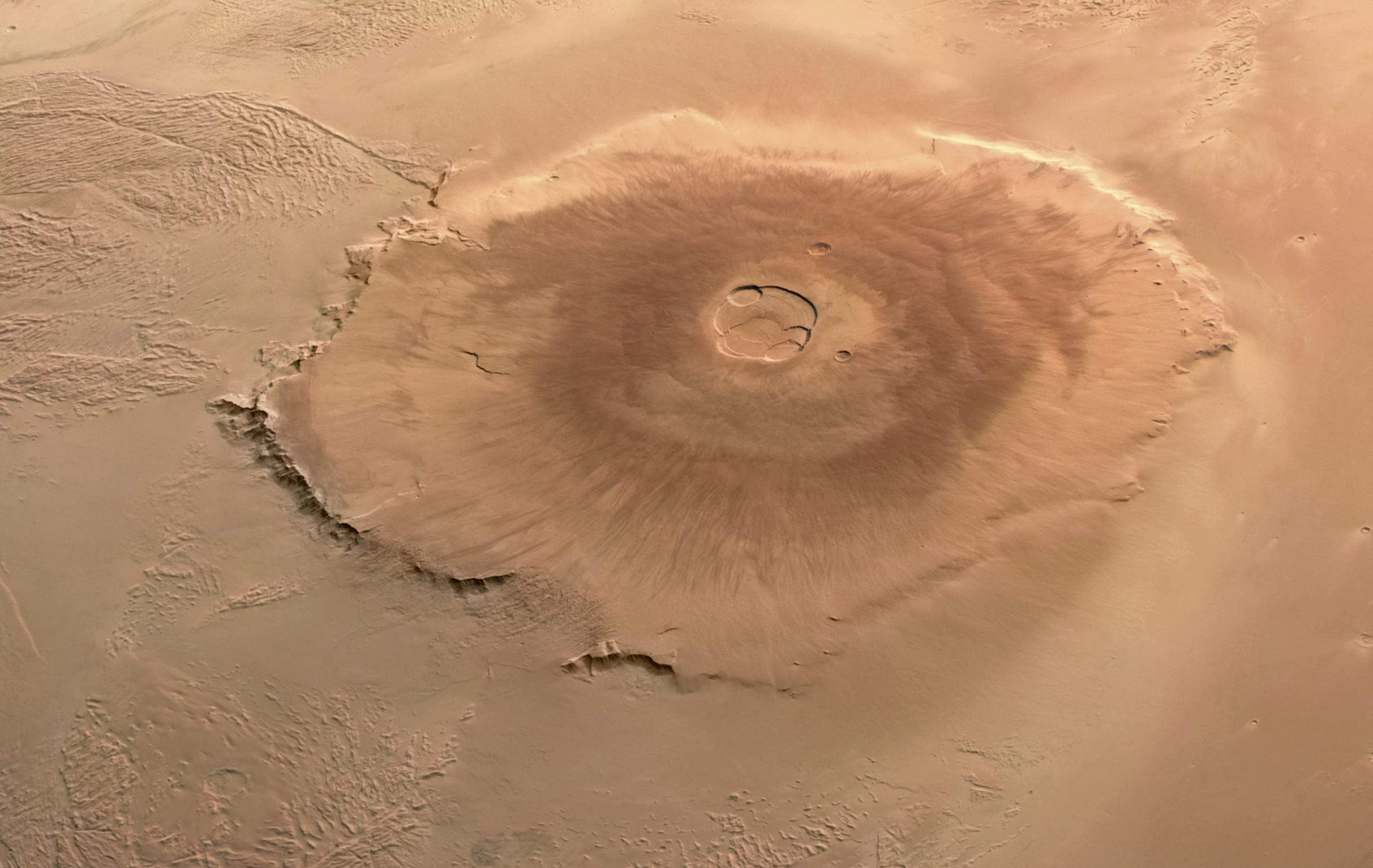 Martian Volcano