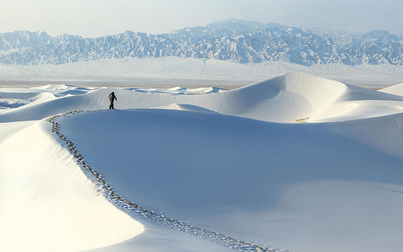 Mongolia's Snowy Gobi