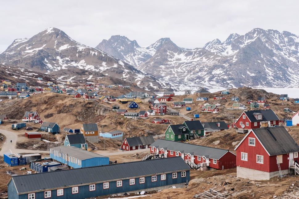 Nuuk, Greenland – The Vibrant City Embraced by Glacial Peaks