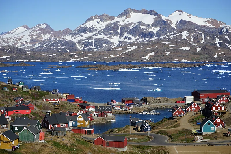 Nuuk, Greenland – The Vibrant City Embraced by Glacial Peaks