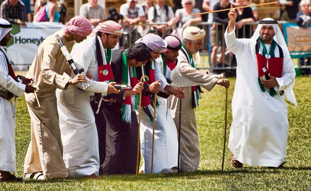 Traditional Yowlah Dance A Unique Arab Cultural Expression