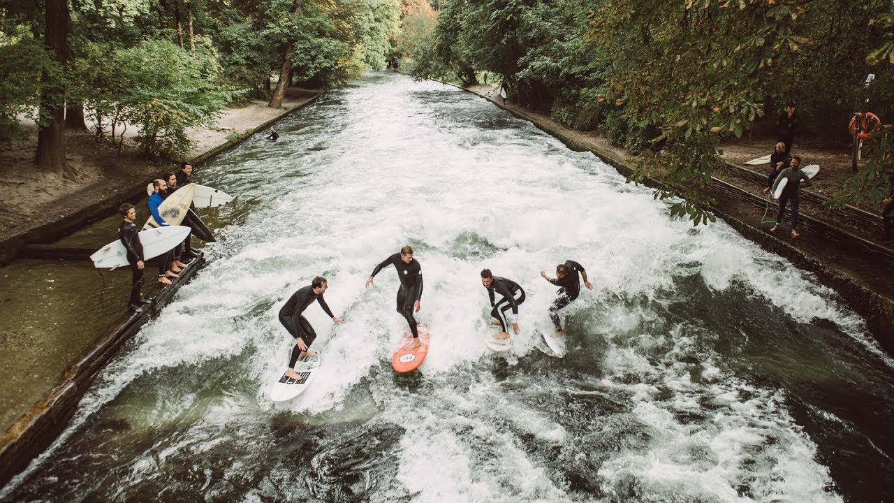 Eisbach Wave – Germany's Urban Surfing Spot in Munich's English Garden