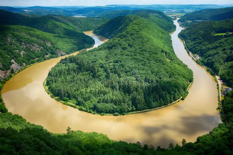 The Saarschleife – Germany’s Most Famous River Bend in Saarland